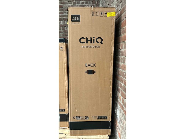 Chiq - fbm228ne4de - koel-vriescombinatie 231 liter - afbeelding 3 van  4