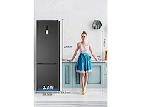 Chiq - fbm351nei42 - koel-vriescombinatie 356 liter - afbeelding 1 van  4