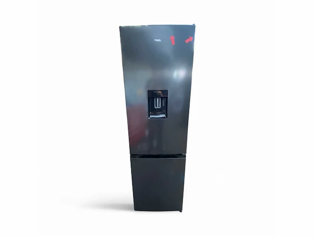 Chiq cbm250nebd koel-vriescombinatie 250l no frost waterdispenser inverter compressor supervriezen 39db energieklasse d - afbeelding 1 van  9