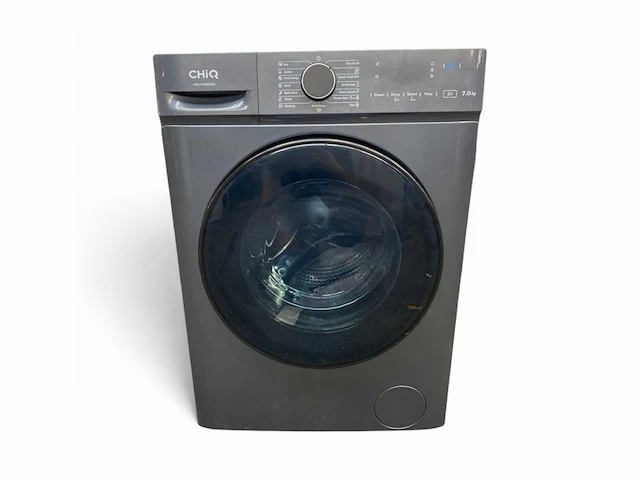Chiq cw07123863ax wasmachine 7 kg space pro 16 programma& ai smart stoomwassen quick wash - afbeelding 1 van  6