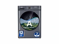 Chiq cw07123863ax wasmachine 7 kg space pro 16 programma& ai smart stoomwassen quick wash