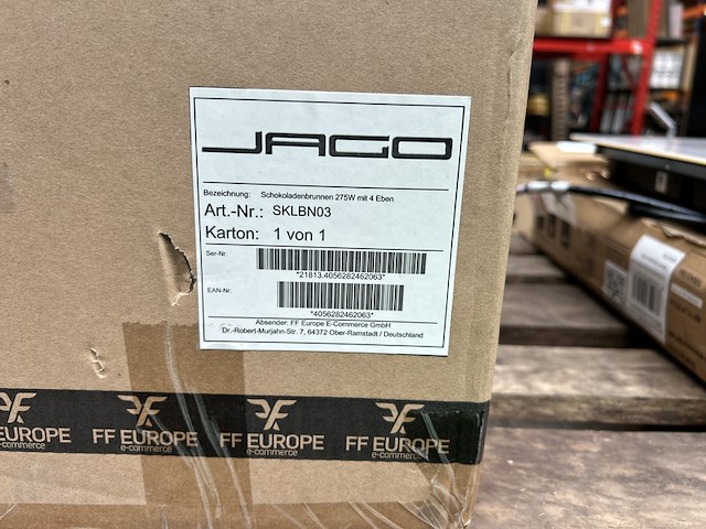 Chocoladefontein met 4 lagen, jago, sklbn03 - afbeelding 2 van  2