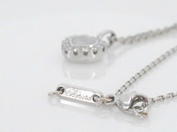 Chopard - chopard happy diamonds icons heart collier met hanger witgoud met diamant - afbeelding 5 van  9