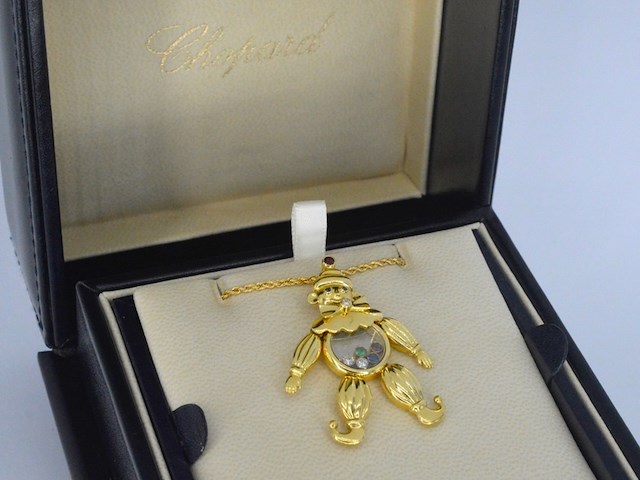Chopard - happy diamonds clown, excl. ketting - afbeelding 11 van  12