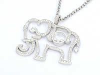 Chopard - happy diamonds olifant collier - afbeelding 5 van  6