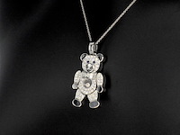 Chopard - happy diamonds teddy bear, excl. ketting - afbeelding 4 van  10