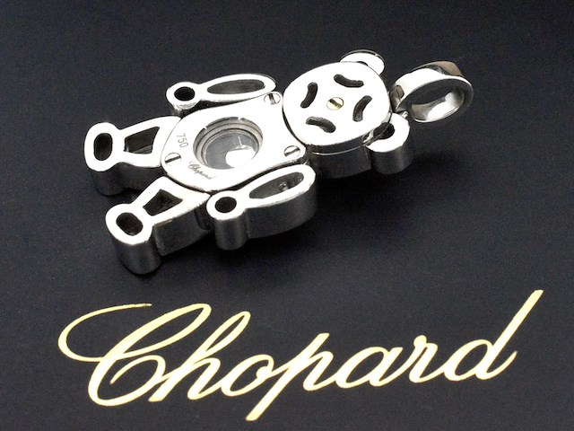 Chopard - happy diamonds teddy bear, excl. ketting - afbeelding 7 van  10