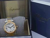 Chopard - happy sports horloge met diamanten - afbeelding 9 van  10