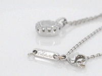 Chopard happy diamonds icons heart collier met hanger witgoud met diamant - afbeelding 5 van  9