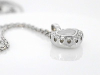 Chopard happy diamonds icons heart collier met hanger witgoud met diamant - afbeelding 6 van  9