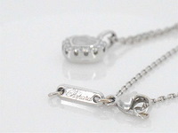 Chopard happy diamonds icons heart collier witgoud met diamant - afbeelding 6 van  8