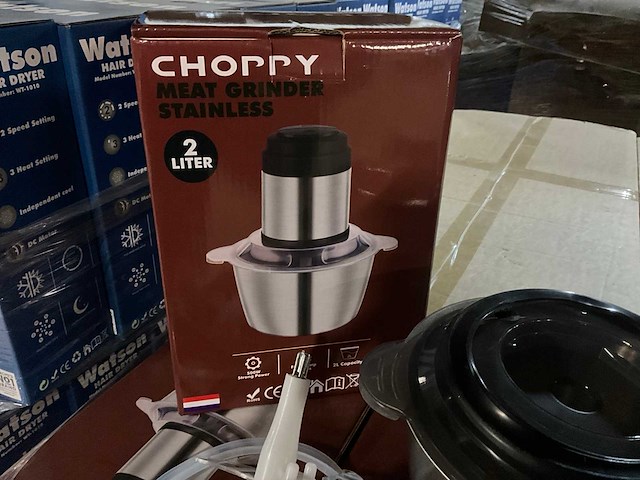 Choppy vleesmolen (104x) - afbeelding 3 van  6