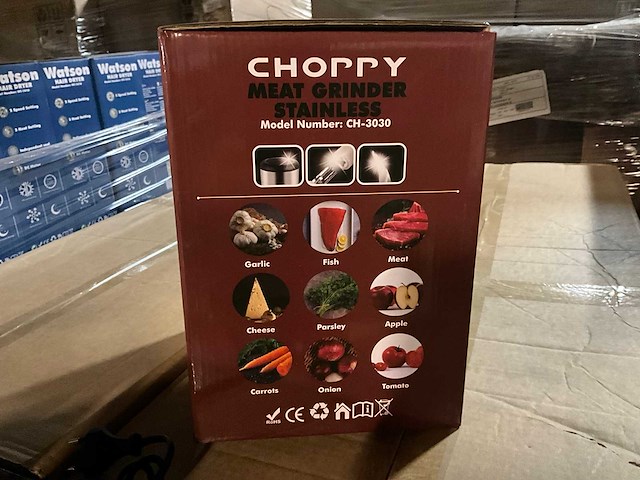 Choppy vleesmolen (104x) - afbeelding 6 van  6