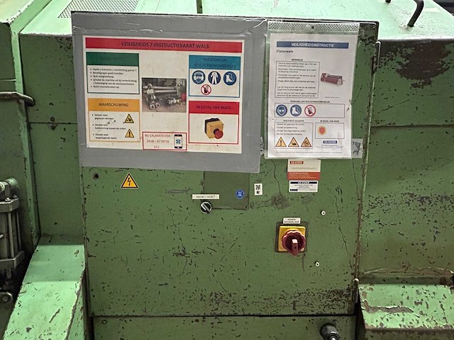 Chr. hausler maschinenfabrik - krma 2500x12 - plaatwals - afbeelding 5 van  25