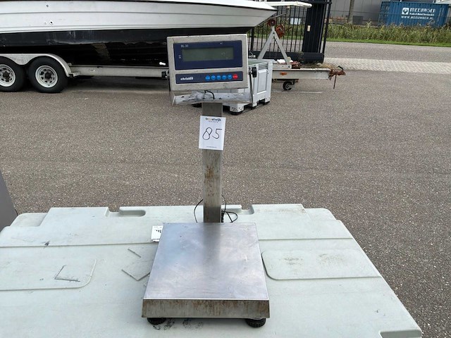 Christenbleu bl-30 plateau weegschaal - afbeelding 2 van  6