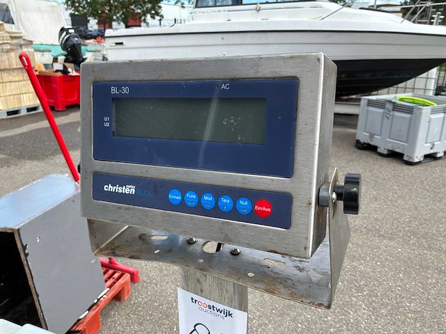 Christenbleu bl-30 plateau weegschaal - afbeelding 4 van  6