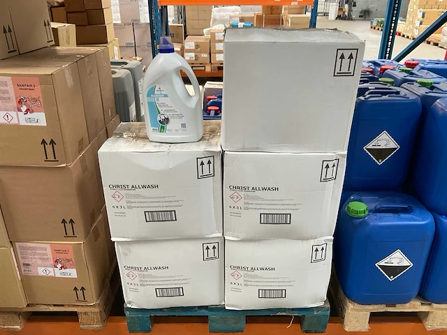 Christeyns allwash flacon á 3l volwasmiddel (30x) - afbeelding 3 van  3