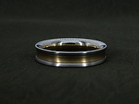 Christian bauer - bi-colour trouwring van goud en platina - afbeelding 5 van  8