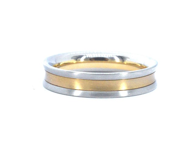 Christian bauer - bi-colour trouwring van goud en platina - afbeelding 6 van  8