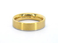 Christian bauer - bi-colour trouwring van goud en platina - afbeelding 6 van  8