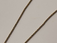 Christian dior ''cd'' goldplated pendant collier - afbeelding 3 van  4