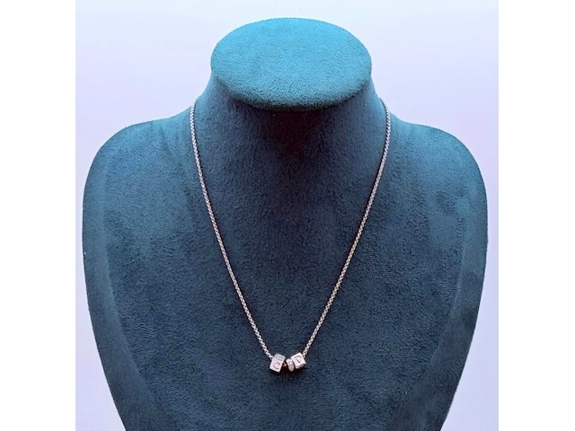 Christian dior ''cd monogram'' collier - afbeelding 1 van  5