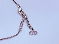 Christian dior ''cd monogram'' collier - afbeelding 4 van  5