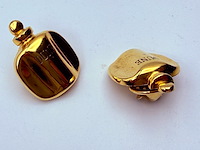 Christian dior 'dune parfum' goldplated pin broche set - afbeelding 4 van  7