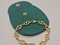 Christian dior goldplated armband - afbeelding 1 van  4