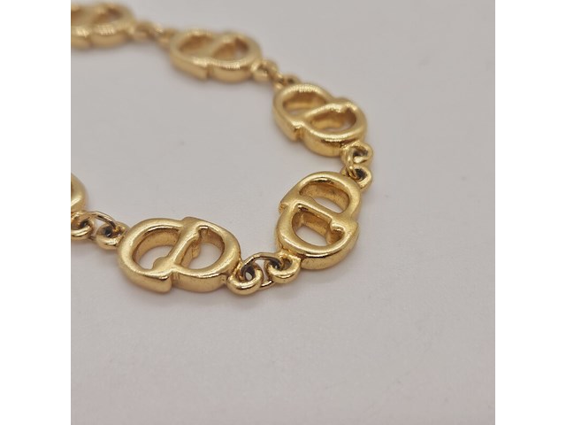 Christian dior goldplated armband - afbeelding 3 van  4