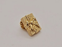 Christian dior goldplated broche - afbeelding 1 van  8