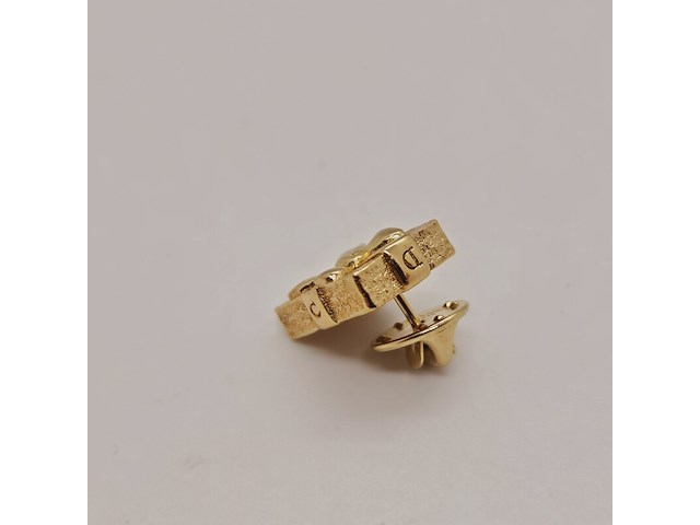 Christian dior goldplated broche - afbeelding 4 van  8