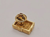 Christian dior goldplated broche - afbeelding 6 van  8