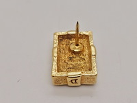 Christian dior goldplated broche - afbeelding 7 van  8