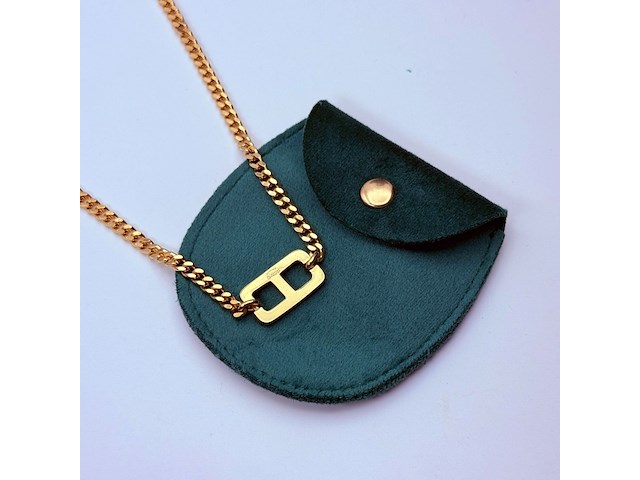 Christian dior goldplated 'cd' collier - afbeelding 3 van  7