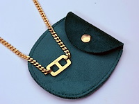 Christian dior goldplated 'cd' collier - afbeelding 3 van  7