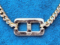 Christian dior goldplated 'cd' collier - afbeelding 5 van  7