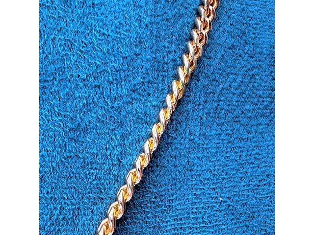 Christian dior goldplated 'cd' collier - afbeelding 6 van  7