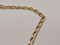 Christian dior goldplated collier met emaille en kristallen - afbeelding 5 van  6