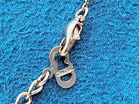 Christian dior goldplated collier met pendant en strass - afbeelding 7 van  8
