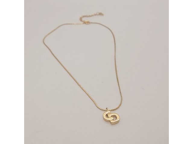 Christian dior goldplated collier - afbeelding 1 van  6