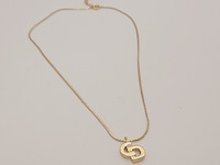Christian dior goldplated collier - afbeelding 1 van  6