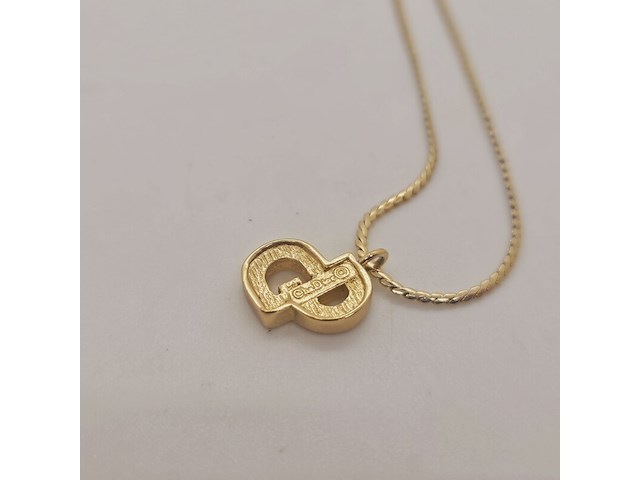 Christian dior goldplated collier - afbeelding 3 van  6