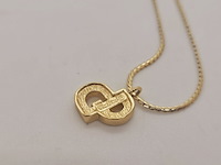 Christian dior goldplated collier - afbeelding 3 van  6