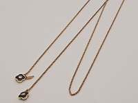 Christian dior goldplated collier - afbeelding 2 van  5