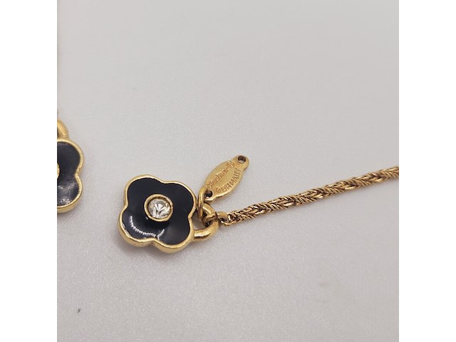 Christian dior goldplated collier - afbeelding 4 van  5
