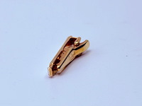 Christian dior goldplated manchetknopen + tie-pin/stropdashouder - afbeelding 9 van  9