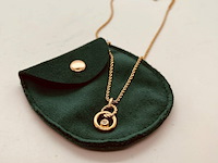 Christian dior goldplated pendant collier - afbeelding 3 van  5