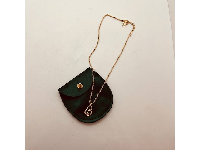 Christian dior goldplated pendant collier - afbeelding 4 van  5
