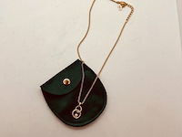 Christian dior goldplated pendant collier - afbeelding 4 van  5
